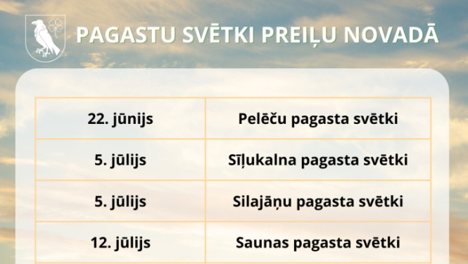 Pagastu svētki Preiļu novadā