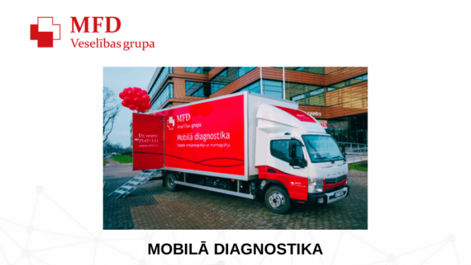 Mobilā diagnostika Preiļos - mamogrāfija un rentgens
