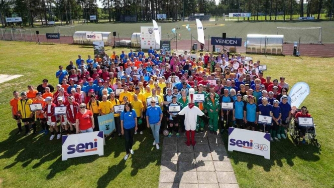 SAC “Aglona” piedalījās mini futbolā turnīrā "Seni Cup 2023" cilvēkiem ar īpašām vajadzībām