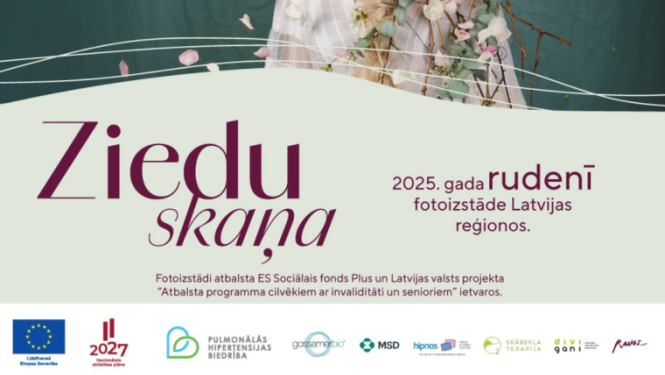 Fotoizstāde “Ziedu skaņa” viesosies Preiļos