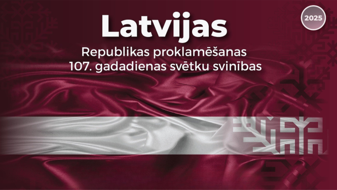 Latvijas Republikas proklamēšanas 107. gadadienas svinības