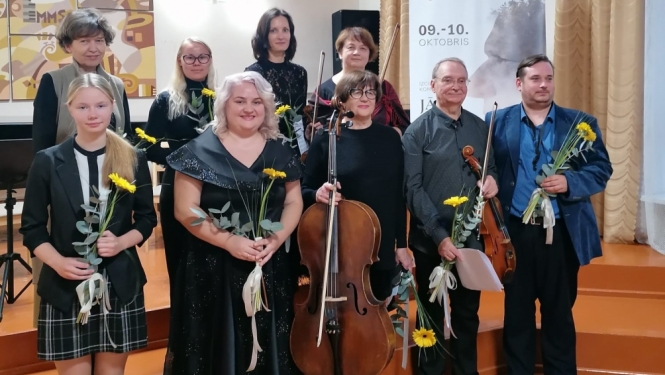 Izskanējis piemiņas pasākums komponista Jāņa Ivanova piemiņai