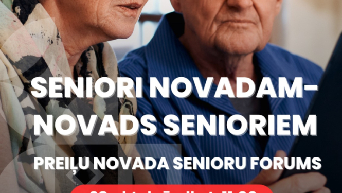 Seniori novadam - novads senioriem