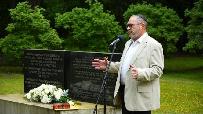 Preiļos aizritējis holokausta upuru piemiņas pasākums