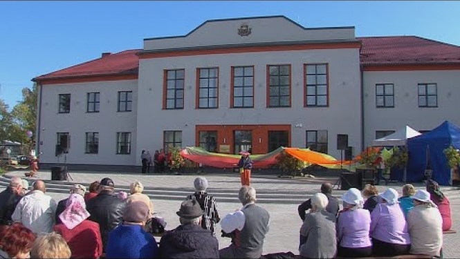 Preiļos  tiek atklāts Svētku laukums