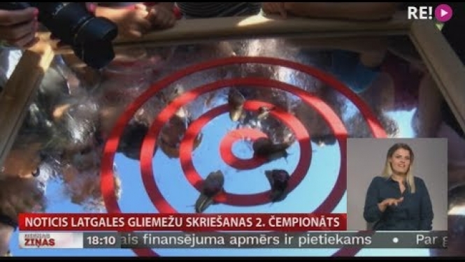 Aizvadīts Latgales gliemežu skriešanas 2. čempionāts