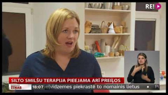 Silto smilšu terapija pieejama arī Preiļos