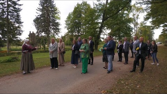 Pirmo reizi Preiļu novada domes pārstāvji izbraukumā darbojas Galēnos