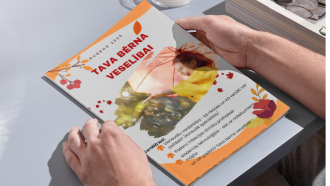 SPKC ir sagatavojis digitāli šķirstāmu žurnālu vecākiem par bērnu veselību
