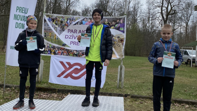 Aizvadīts Preiļu novada skolu pavasara kross