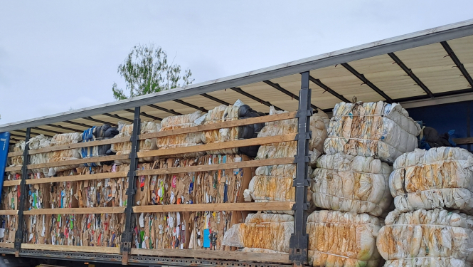 Otrreizējai pārstrādei nodoti derīgie atkritumi