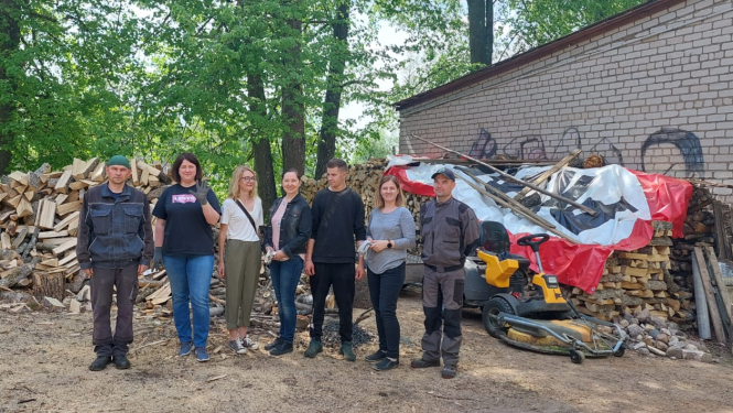 Valsts probācijas dienesta Latgales reģiona teritoriālās struktūrvienības Preiļu nodaļas kolektīva, partneru un VPD klientu talka