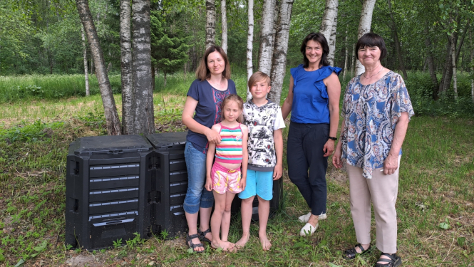 Aizvadīta klātienes tikšanās Preiļu novadā mājkompostēšanas projekta ietvaros