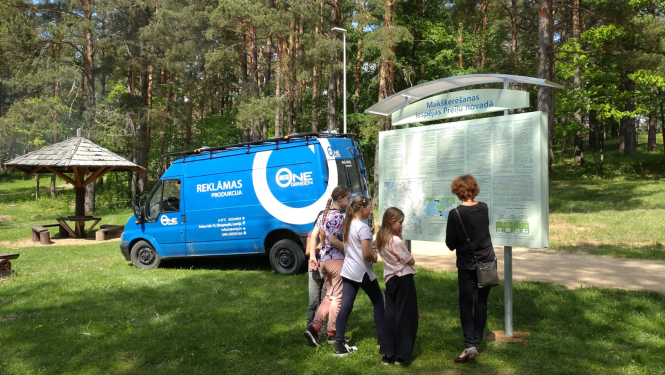 Preiļu novadā pie ūdenstilpnēm uzstādīti informatīvie makšķerēšanas stendi