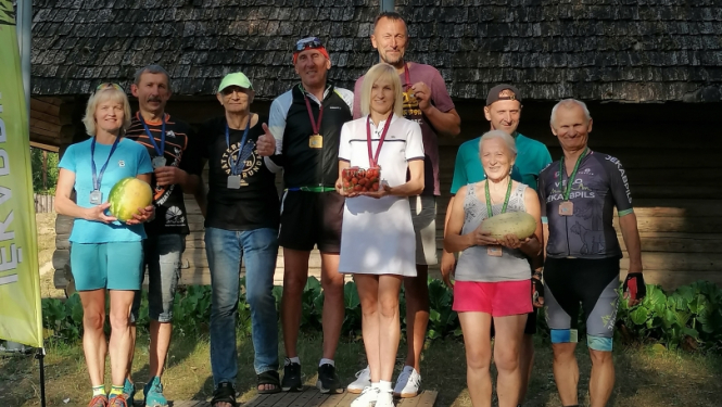 Preiļu sportisti nepārspēti triatlonā