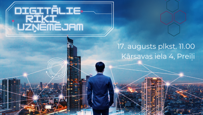 Preiļu Galvenās bibliotēka aicina uzņēmējus iepazīties ar bezmaksas digitālajiem rīkiem, kuru lietošana atslogos ikdienu