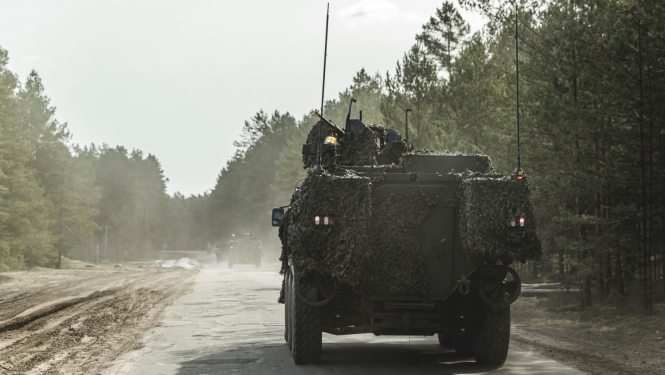 Vidzemē un Latgalē notiek militārās mācības “Nameja vairogs”