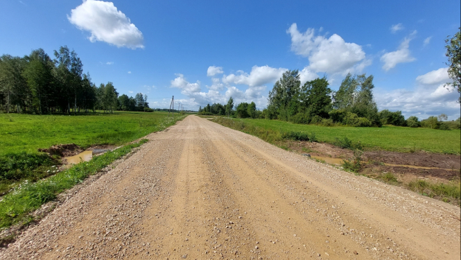 Projektā “Uzņēmējdarbības vides uzlabošana un investīciju piesaistes veicināšana Riebiņu novadā” turpinās būvdarbi