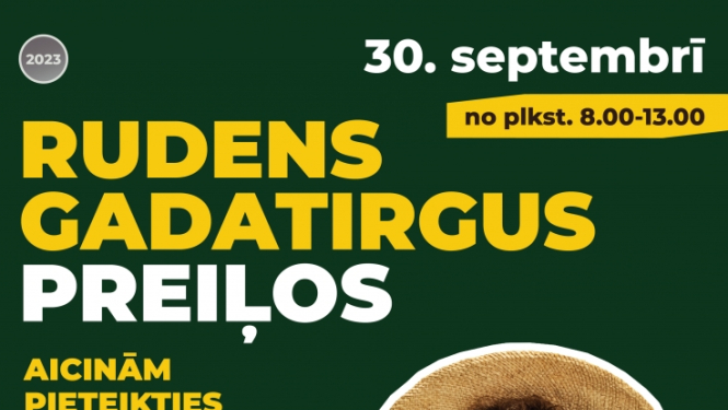 Rudens gadatirgus Preiļos