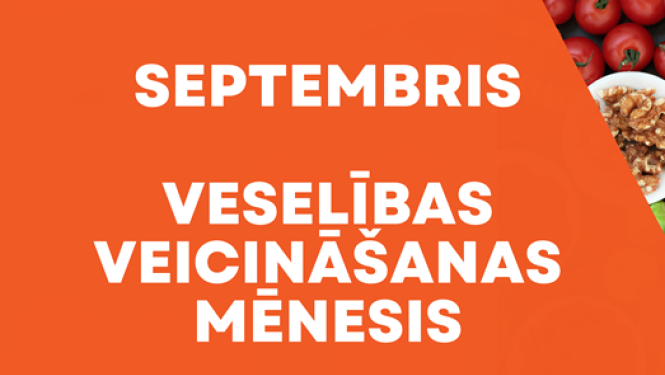 Septembris – veselības veicināšanas mēnesis