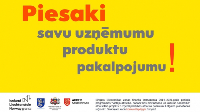 Latgales Plānošanas reģions aicina uzņēmējus pieteikt dalību Latgales dienai.