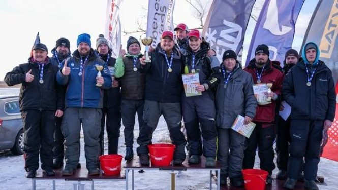 Noslēdzies Latvijas čempionāta zemledus makšķerēšanā 2. posms