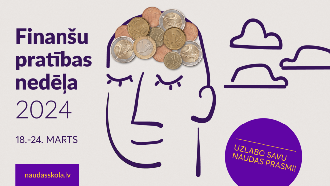 Latvijas Banka aicina iesaistīties "Finanšu pratības nedēļas 2024" rīkošanā