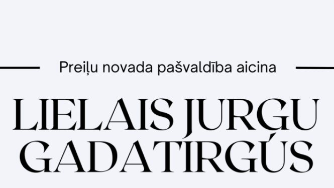 Aicinām tirgotājus pieteikt dalību Jurģu gadatirgū