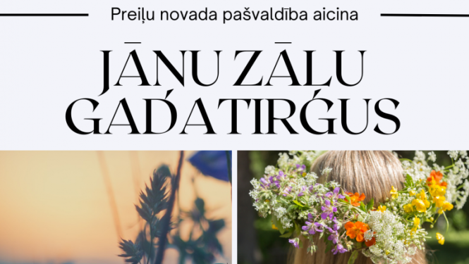 22. jūnijā notiks Jāņu zāļu gadatirgus