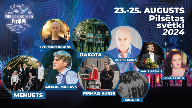 23.-25. augustā notiks Preiļu pilsētas svētki "Pilnmēness naktī"