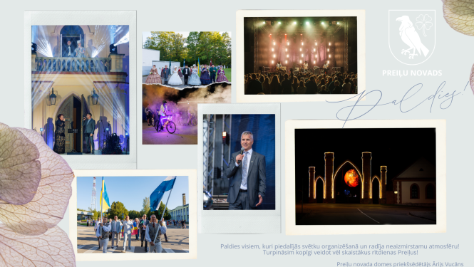 Noslēgušies Preiļu pilsētas svētki “Pilnmēness naktī”