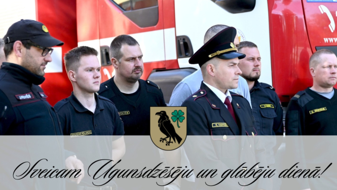 Sveicam Valsts ugunsdzēsēju un glābēju dienā!