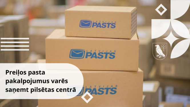 Preiļos pasta pakalpojumus varēs saņemt pilsētas centrā