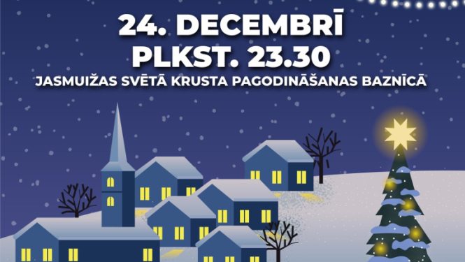 Mazo grantu projekta "Ziemassvētki Jasmuižā" prezentācija - koncerts