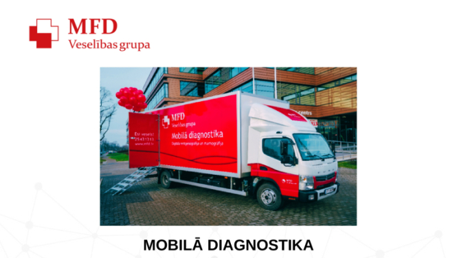 Mobilā diagnostika Preiļos - mamogrāfija un rentgens