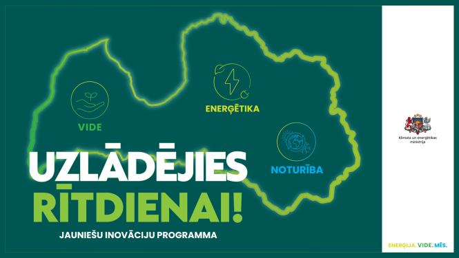 Sākas pieteikšanās jauniešu inovāciju programmai “Uzlādējies rītdienai”