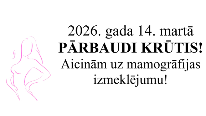 Mobilā mamogrāfa izbraukums Aglonā