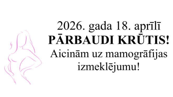 Mobilā mamogrāfa izbraukums Preiļos