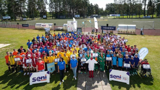 SAC “Aglona” piedalījās mini futbolā turnīrā "Seni Cup 2023" cilvēkiem ar īpašām vajadzībām