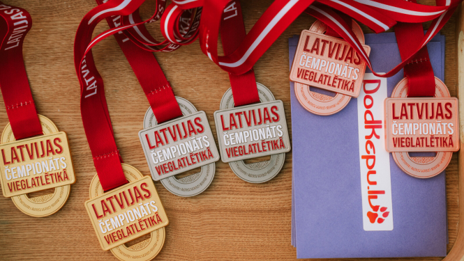 Preiļu novada BJSS vieglatlētu starti Latvijas čempionātā krosā