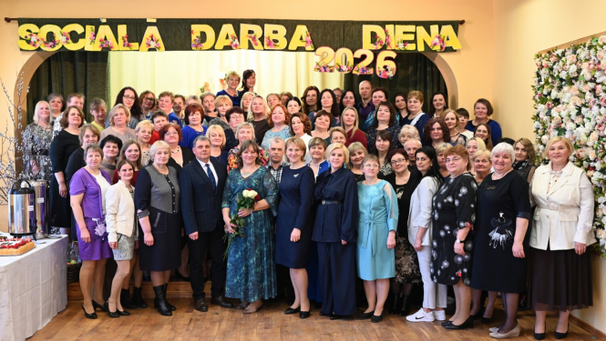 Pasaules sociālā darba dienā tika sumināti Labklājības pārvaldes darbinieki