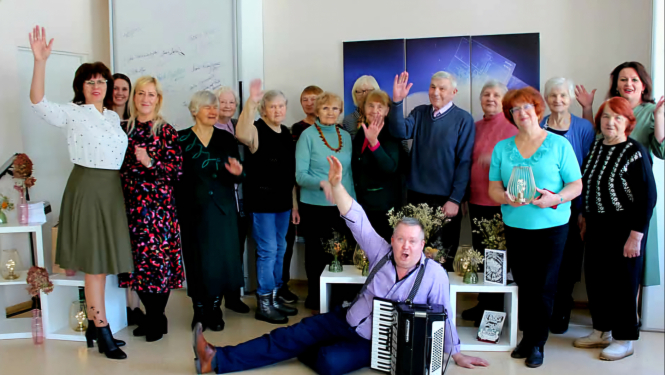 Preiļu Galvenajā bibliotēkā aizvadīts pasākums senioriem par godu Starptautiskajai dzimtās valodas dienai