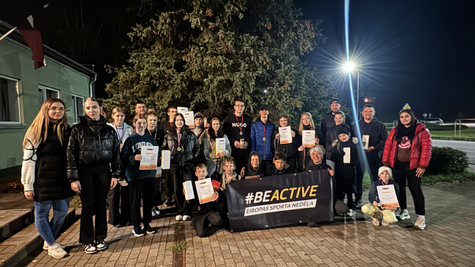 Riebiņos aizvadītas 7. nakts foto orientēšanās sacensības jauniešiem