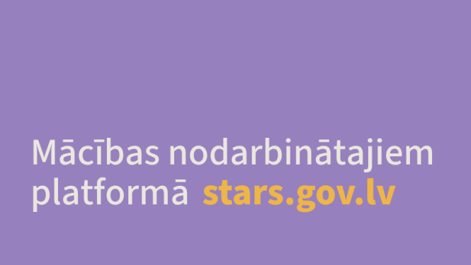 Informācija par aktualitātēm projektā STARS