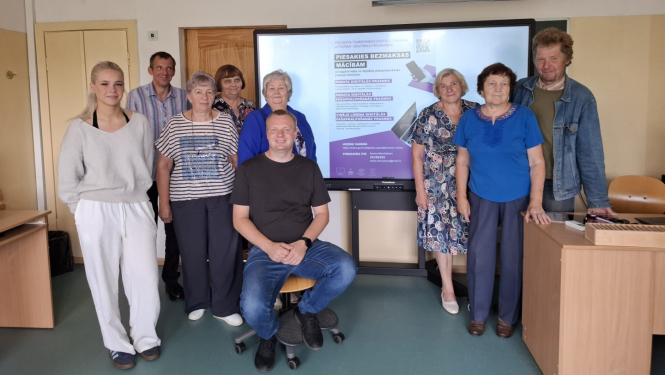 Preiļu novadā turpinās digitālo prasmju apmācības