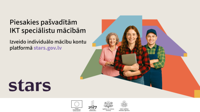 Turpinās pieteikšanās pašvadītām IKT speciālistu mācībām platformā STARS