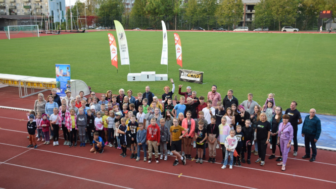 Noslēgušās skriešanas sacensības “Parka pusstundas skrējienā - 2023” - noskrieti 7128 km