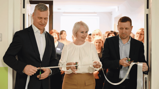 Preiļu slimnīcā atklātas jaunās dienas stacionāra un ķirurģijas bloka telpas