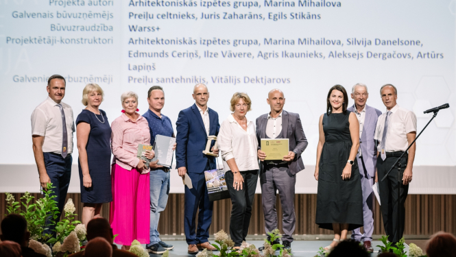 Preiļu pils ieguvusi 2. vietu skatē “Gada labākā būve Latvijā 2023”