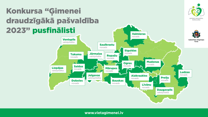 Preiļu novada pašvaldība turpinās sacensties par titulu “Ģimenei draudzīgākā pašvaldība 2023” 